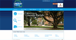 Desktop Screenshot of policejury.lincolnparish.org