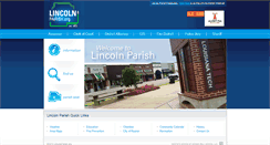 Desktop Screenshot of gis.lincolnparish.org