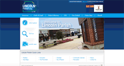 Desktop Screenshot of da.lincolnparish.org